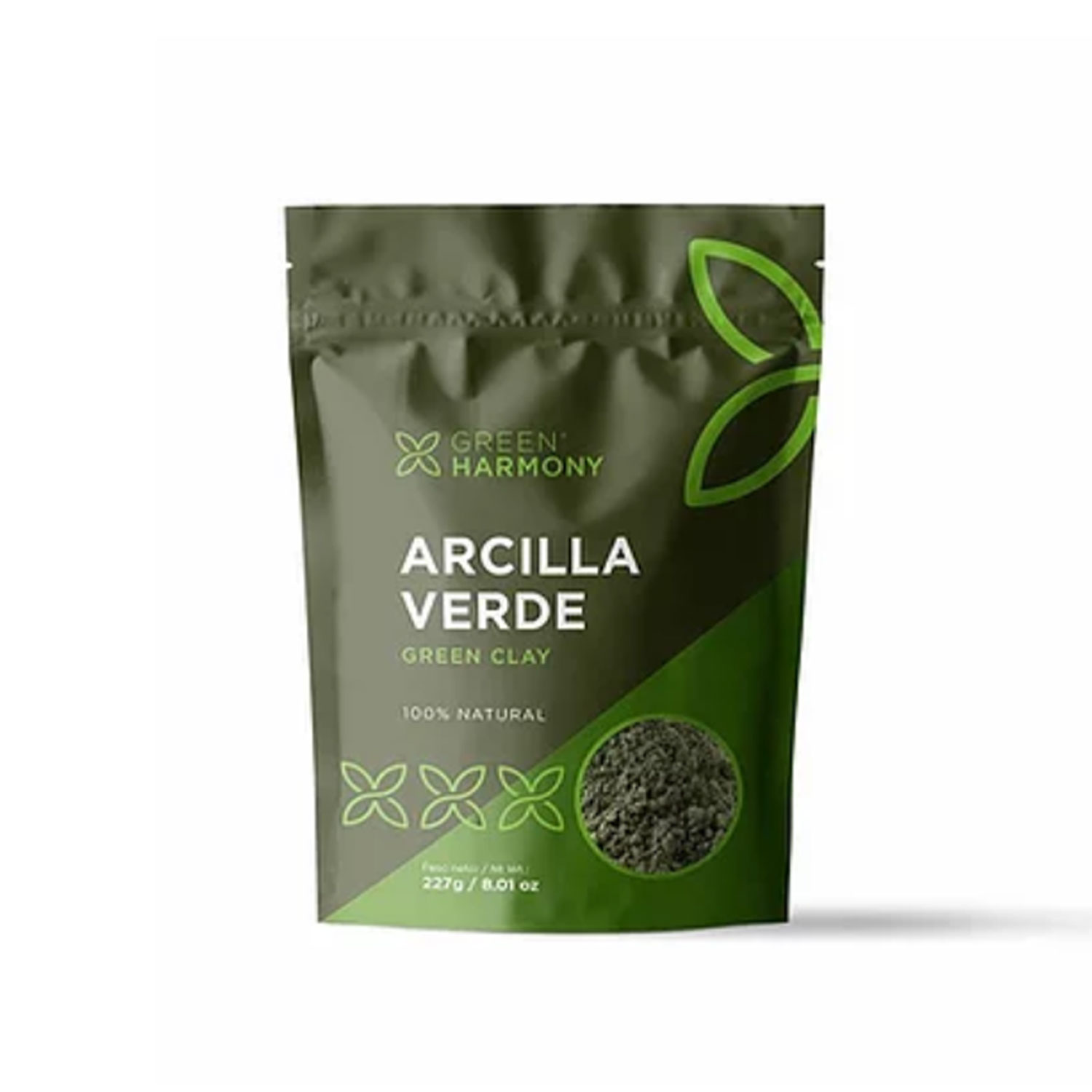 Mascarilla Facial y Corporal - ARCILLA VERDE - GREEN HARMONY - Gloria Saltos